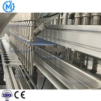 Machine de remplissage automatique d'huile d'olive comestible de tournesol de palmier en plastique PET pour la cuisson