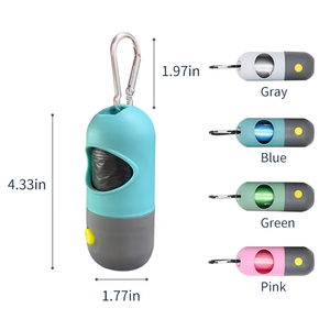 ไฟฉาย LED รูปทรงยาเม็ดสำหรับใส่ถุงเก็บอุจจาระสุนัข ยี่ห้อ Amazo รุ่นขายดี พร้อมแบตเตอรี่แบบกระดุม - Product Image 4
