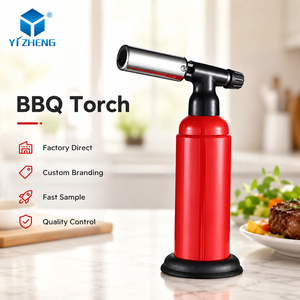 Lampe torche multifonction puissante et sécurisée à gaz butane rechargeable pour la cuisine, le camping et la survie - Product Image 4