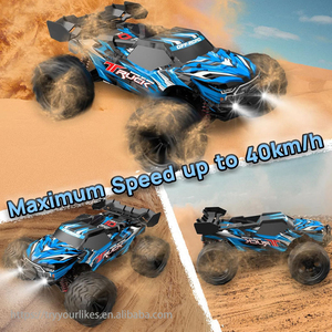 EPT mobil truk Rc Off-Road, mobil truk Monster Off-Road kendali jarak jauh kecepatan tinggi 40km/jam skala 1:16 - Product Image 3