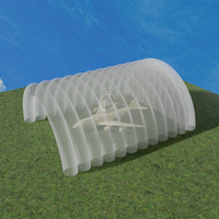 Fabricant professionnel de hangars d'avions gonflables, tentes de construction en dôme, matériau PVC imperméable et durable