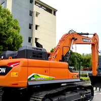 Meilleur prix pour une excavatrice sur chenilles DEVELON DX302HD d'occasion, 30 tonnes, de fabrication coréenne, robuste, hydraulique, diesel, avec pièces d'origine authentiques.