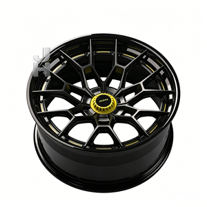 ล้อขนาด 18 19 20 22 นิ้ว 6061-T6 แบบ 1 หรือ 2 ชิ้น 5x114.3 ล้อฟอร์จสีดำซาติน สำหรับล้อ ZR1 Z06 C8 CL2-M70 - Product Image 1