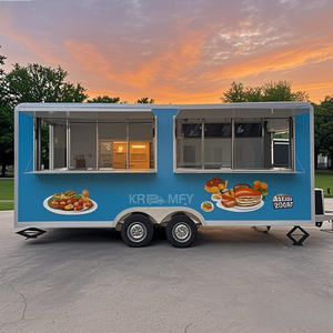 Camión Cafetería 2025, Carrito de Barbacoa, Remolque de Cocina Móvil, Remolques de Comida para Hot Dogs y Barbacoa - Product Image 4