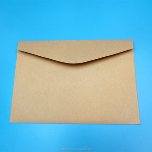 C5 A5 Briefgröße Weiße Papierumschläge Großhandel Alte Postverpackung Braune Kraft A4 Umschläge mit Eigenem Logo Briefanhänger Halskette - Product Image 3