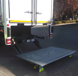 Loadtec élévateur de queue de <span class=keywords><strong>camion</strong></span> réfrigéré à usage moyen hydraulique avec plate-forme en aluminium 1500 kg 1.5T JLTK15-155 OEM - Product Image 4