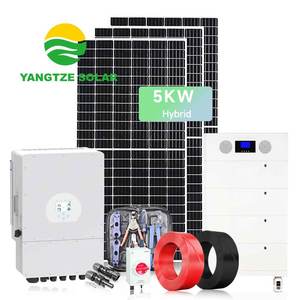 Sistema Solare Ibrido Yangtze 5kW Compatto ad Alta Efficienza, Perfetto per Energia Ininterrotta e Sostenuta per Ville e Uffici - Product Image 1