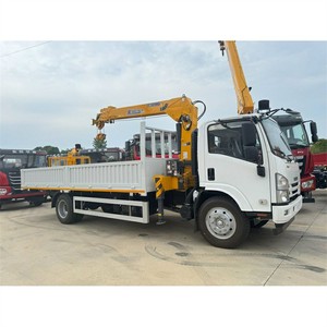 Grúa Telescópica Montada en Camión Pequeño ISUZU de 5 Toneladas, Precio de Fábrica - Product Image 1