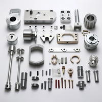 Centre d'usinage CNC 5 axes de précision, prototypage rapide, fraisage/fabrication OEM, métal, acier inoxydable, tournage personnalisé en aluminium