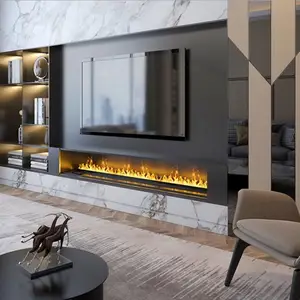 From China Supplier Hot Sale Home Living room Mansion Decorate 3D Water Vapor Fireplaces