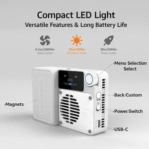 <span class=keywords><strong>Aputure</strong></span> Amaran ACE 25x Kit xách tay hai màu mini trên máy ảnh Ánh sáng 2700-6500K thiết lập một giây với khóa ACE Amaran - Product Image 2