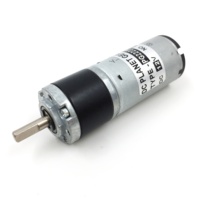 Moteurs plats à courant continu 22 mm PG22180 3V 6V 12V 24V 180 motoréducteur planétaire avec encodeur arbre personnalisé