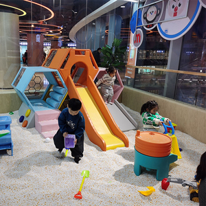 Momo Planet נושא רך לשחק אזור ילדים מקורה רך מתקני שעשועים משחקים בידור מרכז על ידי לעודד שעשועים - Product Image 4