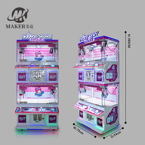 Machine à griffes de grue de loisirs Cadeau d'arcade <span class=keywords><strong>Parent</strong></span>-enfant Quatre joueurs Jouet Catcher Game Machine - Product Image 4