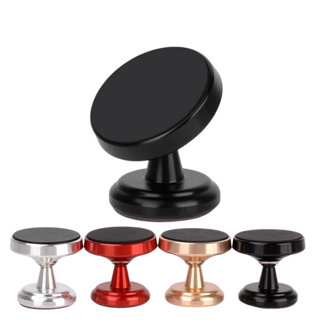 Hot Sale Car Phone Holder Mini Stand Magnetic Car Dashboard 360 Rotation Cell Phone Holder Mount