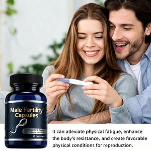 Cápsulas de Fertilidad Masculina para Parejas que Tratan de Concebir, Potenciador Natural de <span class=keywords><strong>Esperma</strong></span>, Apoyo Prenatal para Mejores Chances de Embarazo - Product Image 5