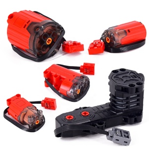 Set Funzioni Power Functions con <span class=keywords><strong>Motore</strong></span> <span class=keywords><strong>Elettrico</strong></span> per Giocattoli Scatola Batteria Ricaricabile e Controller Compatibile con Set di Blocchi Technic - Product Image 5