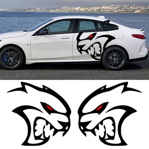 2 Miếng Dán Trang Trí Xe Hơi Cá Nhân Hóa, <span class=keywords><strong>Decal</strong></span> Dán Vinyl, Phụ Kiện Xe Hơi, Kích Thước Tùy Chọn Cho Ô Tô, Xe Tải, SUV, Xe Địa Hình - Product Image 2