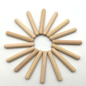 Conectores Redondos de Eucalipto S16, Duraderos, de Madera, para Soportes de Estantes de Muebles - Product Image 3