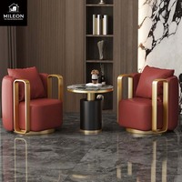 Canapé individuel de designer italien, style minimaliste moderne, fauteuil pivotant pour balcon, salon, maison, fauteuil pouf