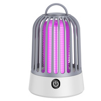 Nuevo Matamosquitos Eléctrico No Tóxico para el Hogar con Clasificación IP33, Trampa de Doble Uso con Luz UV para Interiores/Exteriores, Repelente para Camping