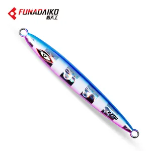 Funadaiko di alta qualità 270g 400g slow fall piombo verticale jigs esche slow pitch metallo jig lure per acqua salata