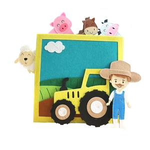 Juguete <span class=keywords><strong>de</strong></span> entrenamiento sensorial Montessori para niños en edad preescolar libro silencioso para niños <span class=keywords><strong>de</strong></span> 5 <span class=keywords><strong>a</strong></span> 7 <span class=keywords><strong>a</strong></span>ños Farmmk educativo por niños - Product Image 1