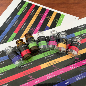 Etichette personalizzate per fiala ologramma con stampa di Logo etichette adesive per flaconcini farmaceutici - Product Image 5