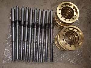 OEM CNC engrenage à vis sans fin et arbre set aluminium bronze - Product Image 3