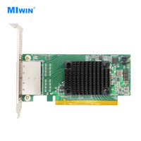 Carte de commutation externe MIWIN OEM PCIE4.0, carte adaptateur Redriver externe PCIe 4.0 X16 vers 2*ASM pour l'interconnexion des serveurs