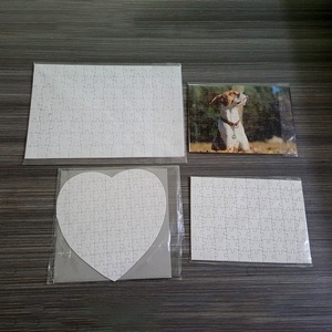 Puzzles High Quality Wholesale 3D Customize Sublimation Blanks Picture Jigsaw Puzzle Boxes In Bulk With Cheap Price