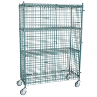 Cage de sécurité avec fil vert, kit parfait pour ranger et transporter l'alcool