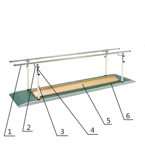 Tıbbi Rehabilitasyon Ekipmanları Paralel Barlar Fizik Tedavi Yürüme Engelli Bireyler İçin Paralel Bar Alt Ekstremite Eğitim Cihazı - Product Image 3