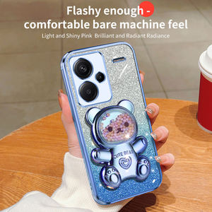 <span class=keywords><strong>Cover</strong></span> per Telefono in TPU Morbido Elettroplaccato con Glitter Cartoon e Supporto per <span class=keywords><strong>Xiaomi</strong></span> <span class=keywords><strong>Redmi</strong></span> Note 13 Pro+ <span class=keywords><strong>5G</strong></span> Poco X6 Pro - Product Image 2