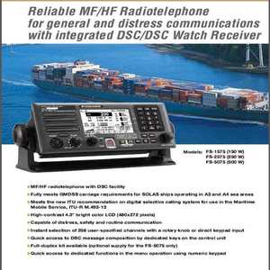 Équipement de communication VHF marine Guye FS-2575, puissance 150W, instruments et compteurs, autres pièces, lieu d'origine : non indiqué - Product Image 1