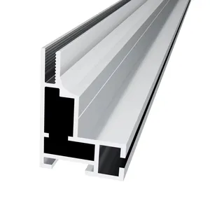 Bingkai aluminium ekstrusi 6063 peregangan kustom pabrikan 6061 untuk kotak lampu tekstil tanpa bingkai kain tegangan