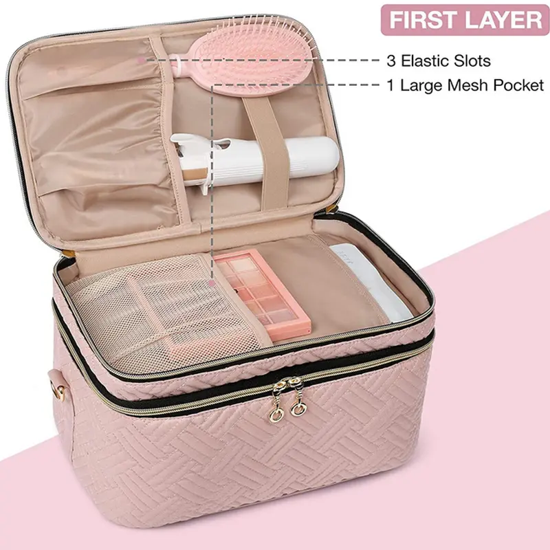 Grote Capaciteit Beauty Schattige Make-Up Case Make-Up Tas Reiskoffer Voor Vrouwen