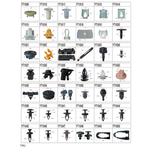 Clips de fixation en plastique pour toit de voiture universel, moulures automobiles, catalogue de pièces en plastique automobile - Product Image 6