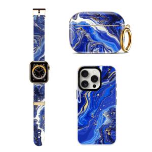 Pour iPhone 15 étui de luxe <span class=keywords><strong>marbre</strong></span> Design TPU + PC pour iPhone 11 12 13 14 15 pro max housse de protection accepter Logo personnalisé étui de téléphone de luxe - Product Image 1