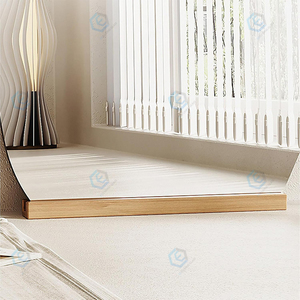 Customized Frameless Irregular Shape Minimalist Stand Floor <strong>Mirrors</strong> Full Length Large Size Decoration Decor Dressing <strong>Mirror</strong> - Product Image 5