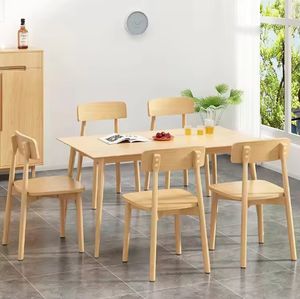 Plus Design Dossier <span class=keywords><strong>Pas</strong></span> <span class=keywords><strong>Cher</strong></span> Prix Chaud sur Vente Moderne Simple Restaurant Confortable Bureau Salle À Manger Chaise En Bois Massif - Product Image 2