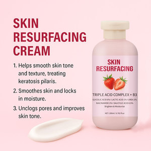 Crème Corporelle Rajeunissante à la Fraise 200ml Marque OEM Étiquette Personnalisée Beurre d'Abaca et de Mangue Hydratant Végétalien Crème Spa - Product Image 6