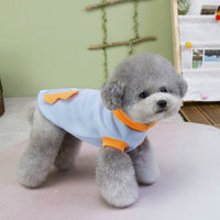 Sweat-shirt à capuche pour animaux de compagnie à motif de dessin animé pour petits chiens, design sportif, vêtements chauds pour chiens, manteau à capuche doux, vêtements pour chiots