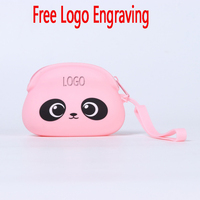 Nouvel Arrivage en Stock : Porte-monnaie en Silicone, Pendentif Ours en Peluche, Porte-clés de Couple, Petit Portefeuille de Rangement Animalier de Dessin Animé, Vente en Gros