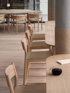 Custom Eco-Friendly Coffee Bar Counter | Commercial-Grade <b>LED</b> <b>Lighting</b> & Full Turnkey Store Design Services - Product Image 5