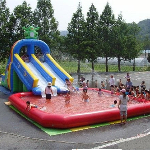 Parc terrestre Commercial de haute qualité pour enfants et adultes, piscine gonflable, parc à thème aquatique avec Design personnalisé - Product Image 2