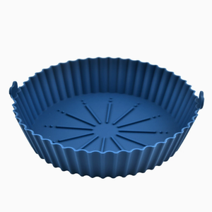 Silicone Baking <b>Pan</b> Non-stick Heat Resistant <b>Grill</b> <b>Pan</b> for Air Fryer <b>Microwave</b> Oven Pizza Baking Wholesale - Product Image 1