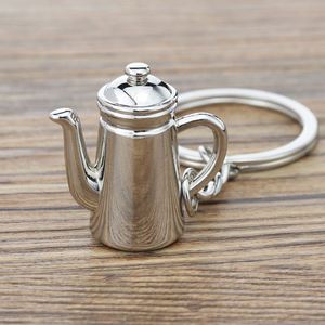 3D Simulation Coffee Gift Mini Coffee Tamper Keyring Barista Tool Coffee Tools Keychain - Product Image 4
