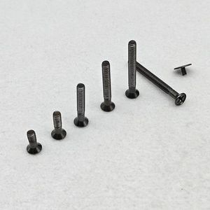 Vis autotaraudeuse M4 à tête Phillips en acier au carbone, métrique, droite, nickelée, pour tiroir métallique - Product Image 1