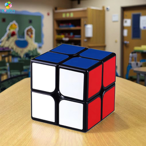 Rompecabezas Educativo DIY - Cubo Mágico de Velocidad 3x3, Juguete Antiestrés de Plástico Brillante para Niños y Adultos, Juego para Viajes - Product Image 3